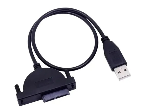 &uu CABLE ADAPTADOR USB 3,0 A SATA SLIMLINE (377)